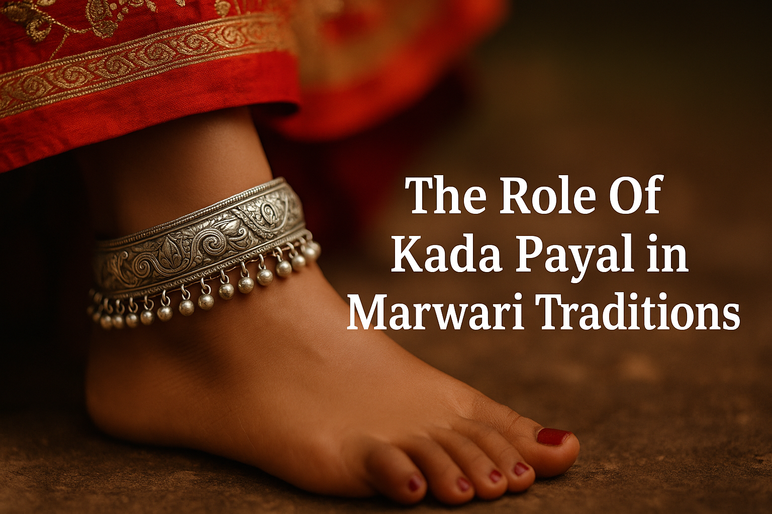The Role Of Kada Payal in Marwari Traditions
