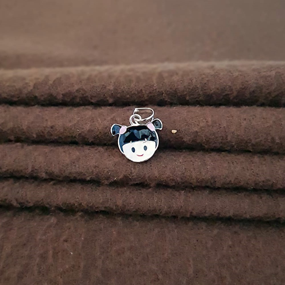 Sweet Girl Silver Pendant