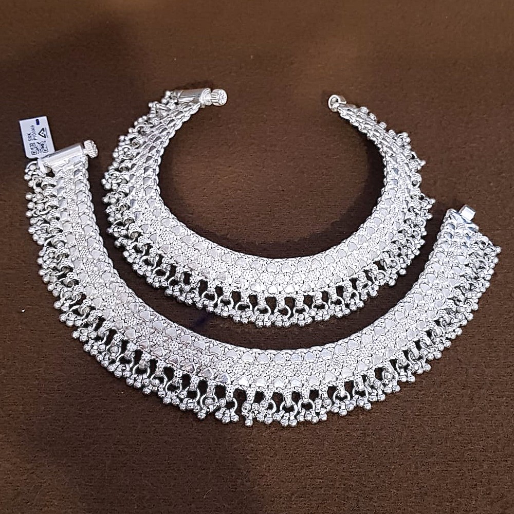 The Heritage Ghungroo Silver Payal