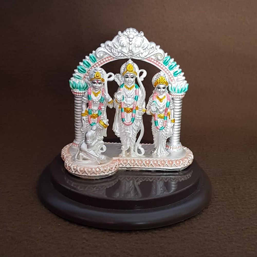 Ram Darbar Silver Temple Set