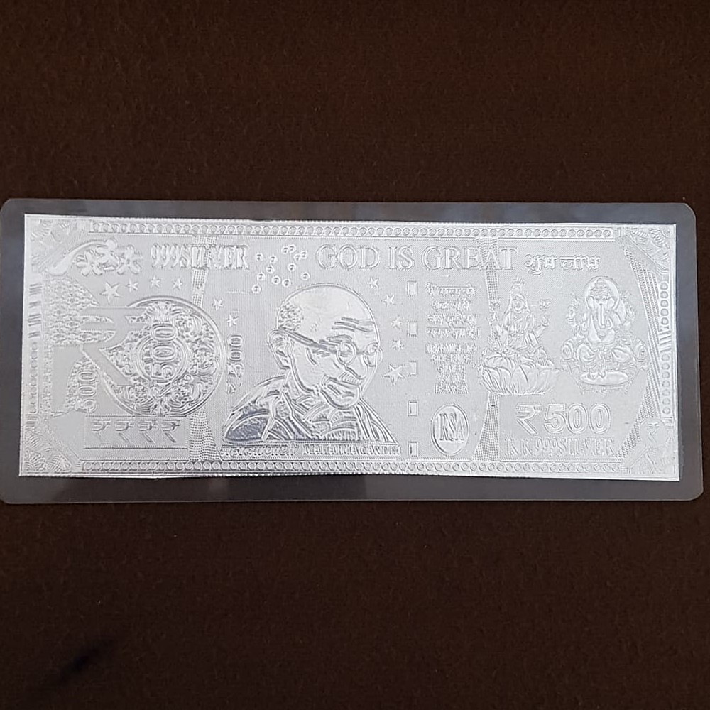 Indian 999 Silver Gift Commemorative Banknote